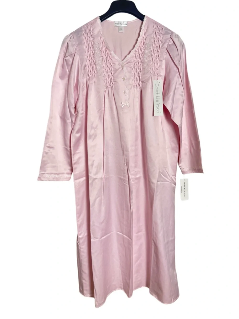 Miss Elaine Pink Nightgown Size M